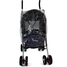 Pet Stroller Dog Cat Puppy Pram Pushchair Travel Cart Jogging Buggy Carrier (Blue Tartan with Cover)