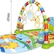 image 2 of 4-in-1 Baby Mat Kick and Piano Gym Music and Soft Light Detachable Activity Play Mat