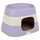 image 3 of Dog Cat Pet Home Kitten Kennel Animal Shelter Weatherproof Indoor Outdoor House | Multi | Lilac | 1