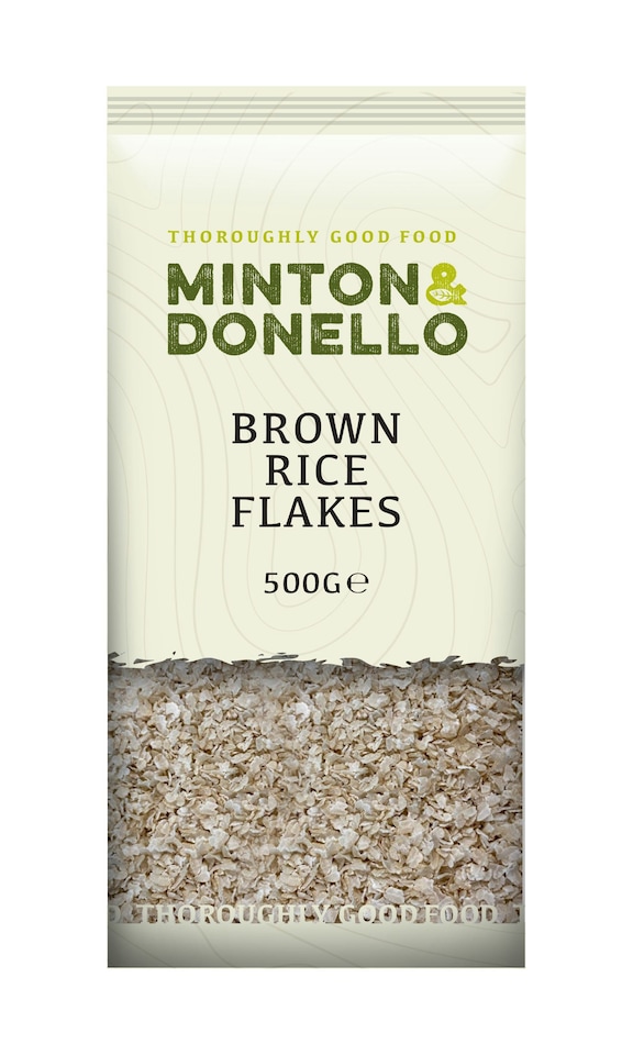 image 1 of Minton & Donello Brown Rice Flakes 6 x 500g | Multi