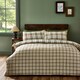 image 2 of Catherine Lansfield Kelso Check Reversible Duvet Cover Set Burnt Orange Orange | Burnt Orange | King