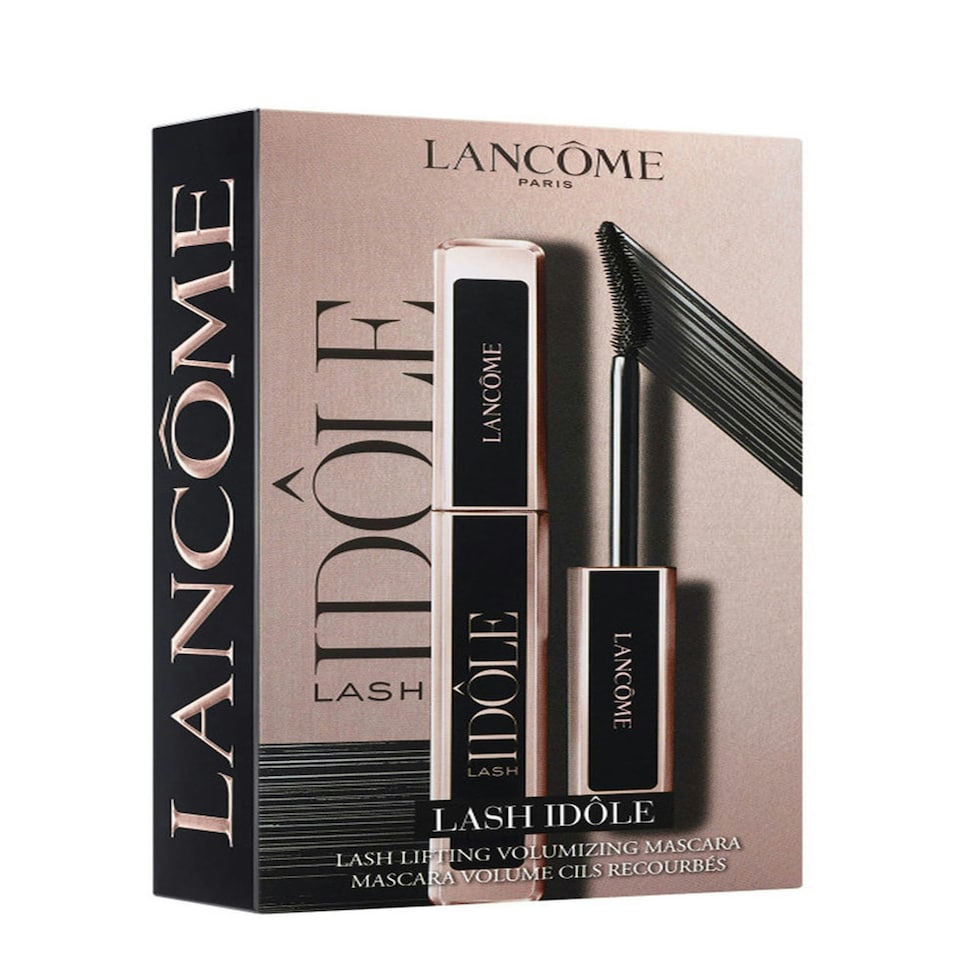 Lancome Mascara Set: 2 X 1.8ml - No1 Black + Eyeliner Pencil No Black 1.8g + Make-Up Remover 30ml