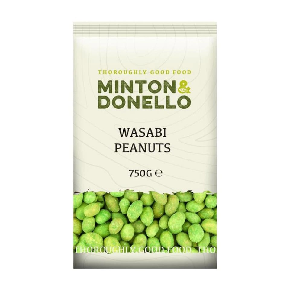 image 1 of Minton & Donello Wasabi Peanuts 750g