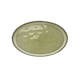 image 2 of Scandi Home Set of Four 20cm Oslo Oatmeal Artisan Glaze Ceramic Side Plates Brown