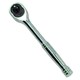 image 2 of 3pc Mixed Drive Ratchets 100 Teeth Quick release Socket Driver 1/4" 3/8" 1/2"