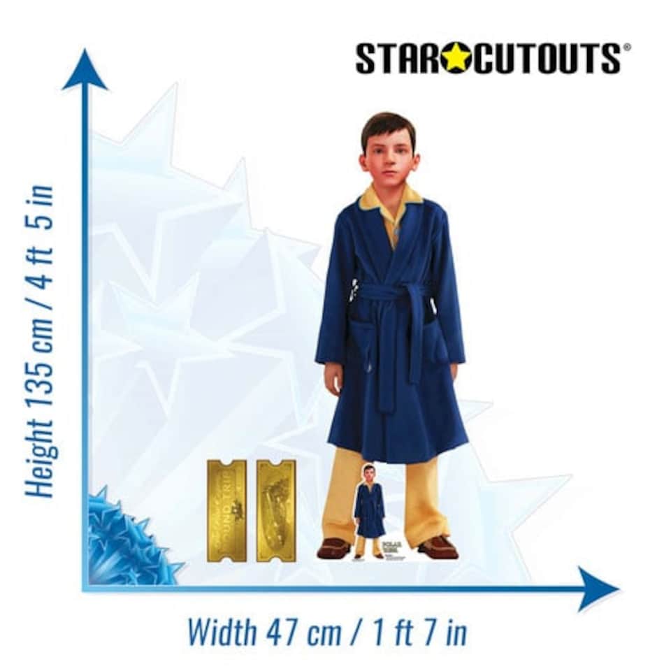 image 1 of Hero Boy The Polar Express Lifesize Cardboard Cutout 135cm