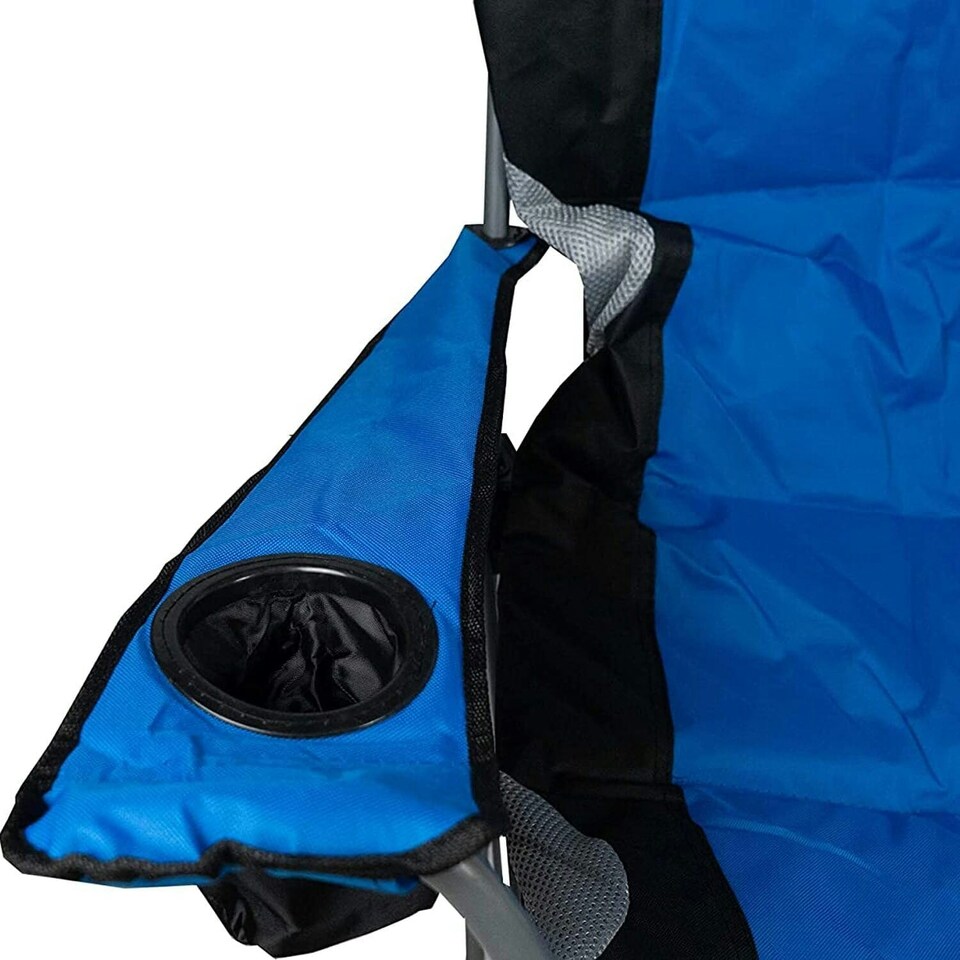 image 1 of Marco Paul Folding Camping Chairs Blue