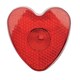 image 1 of MidOcean Haert Heart Reflector - Red - One Size