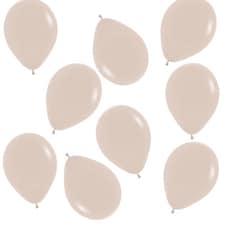 Fashion White Sand Biodegradable Mini Latex Balloons 13cm / 5 in - Pack of 100