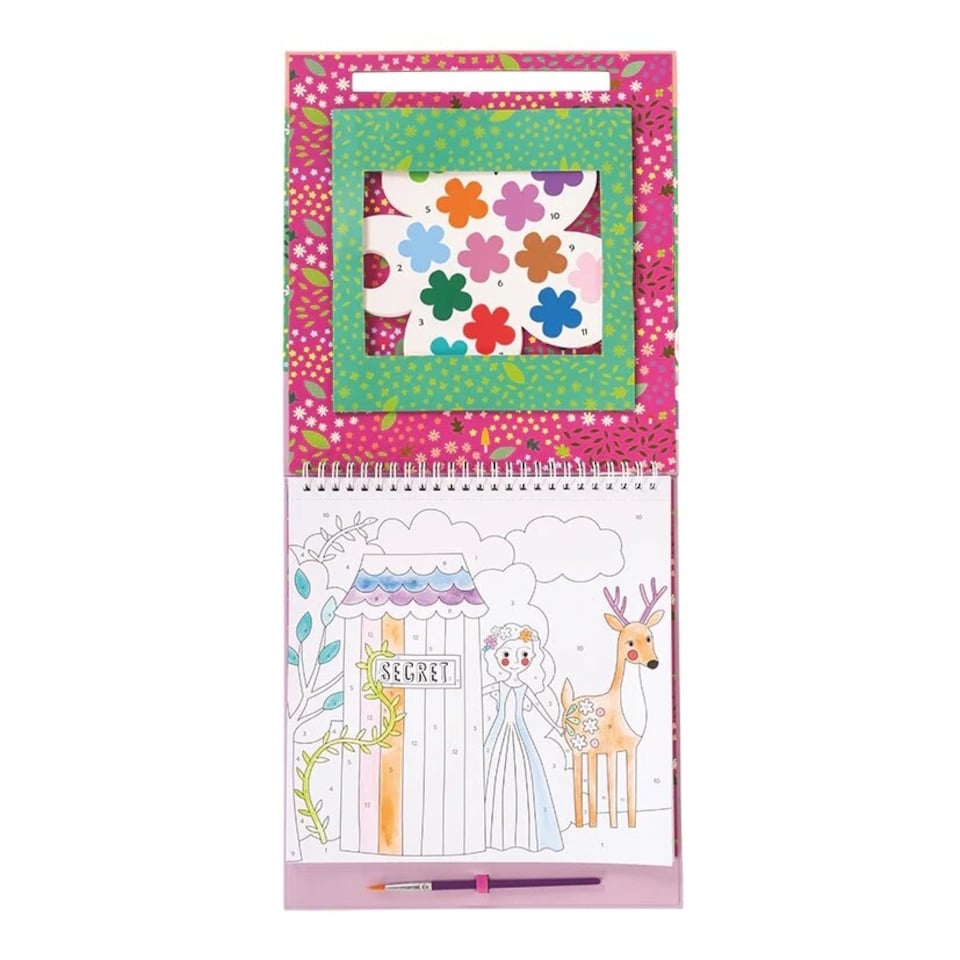 image 1 of Floss & Rock Paint by Numbers Set - Fairy Tale | Pink | 1
