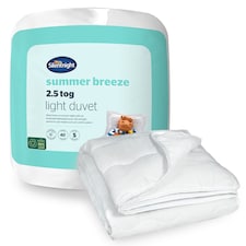 Silentnight Summer Breeze Duvet - 2.5 Tog | White | Double | Double
