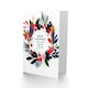 image 2 of Abstract Wreath From Your Superior Sibling Funny Blank For Him Or Her Art Christmas Card