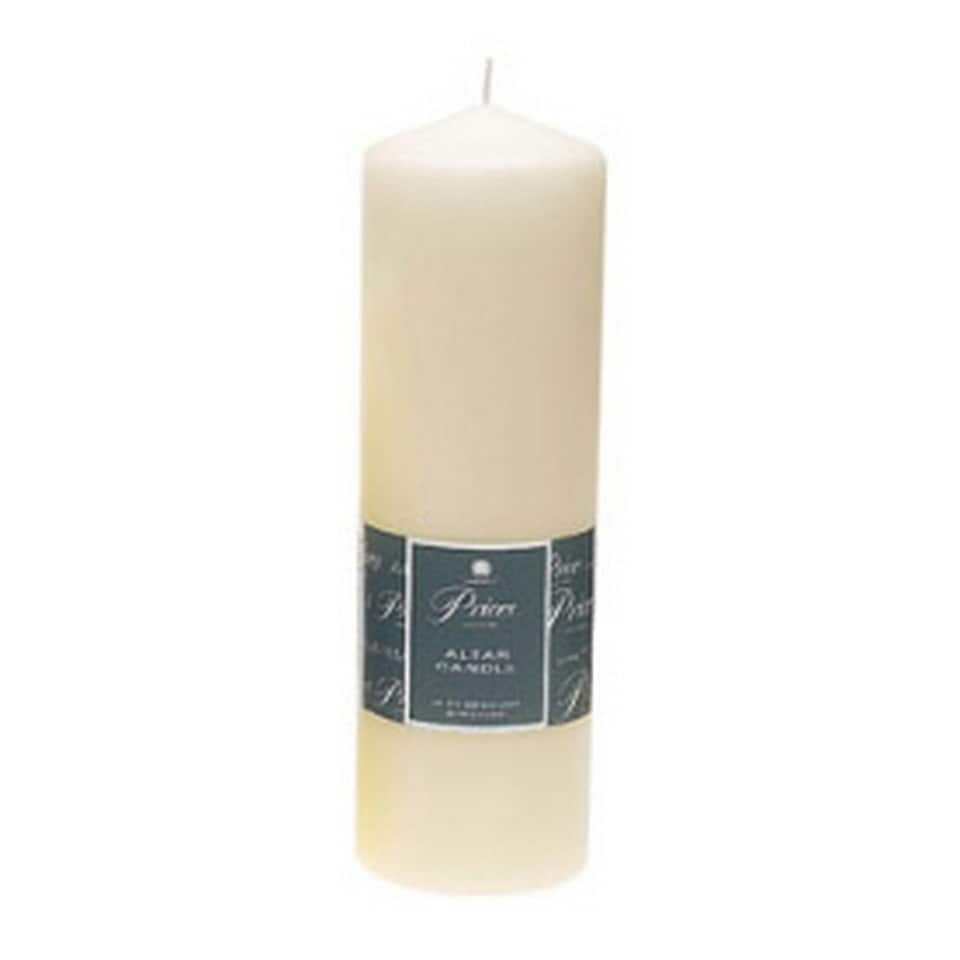 image 1 of Prices Candles Altar Candle - White - 15cm