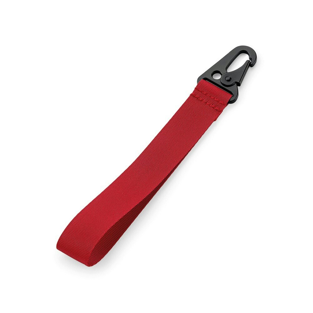 BagBase Brandable Key Clip - Red - One Size Multi