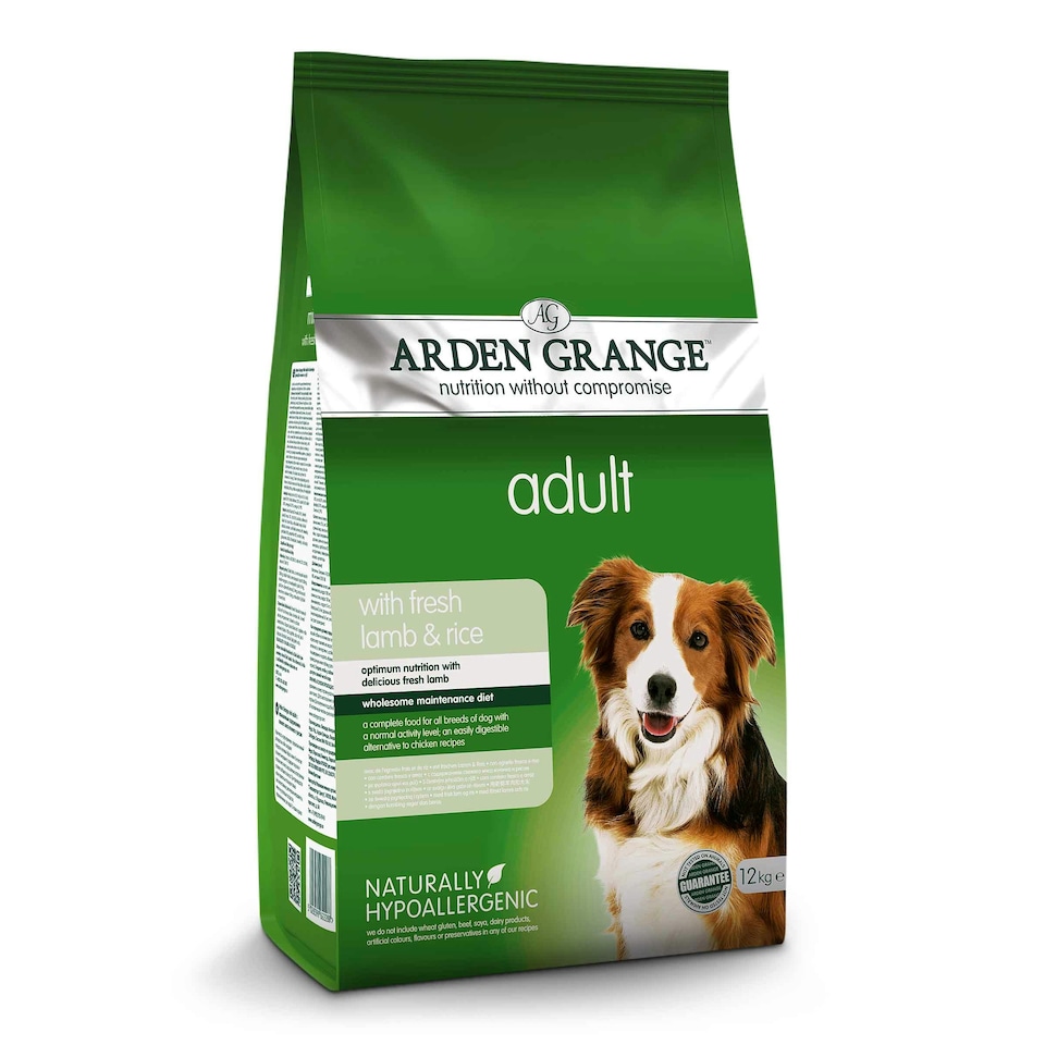 image 1 of Arden Grange Adult Dog Food With Fresh Lamb and Rice - 12kg