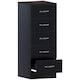 image 9 of Vida Designs Riano 5 Drawer Narrow Chest of Drawers Bedroom Storage, Black