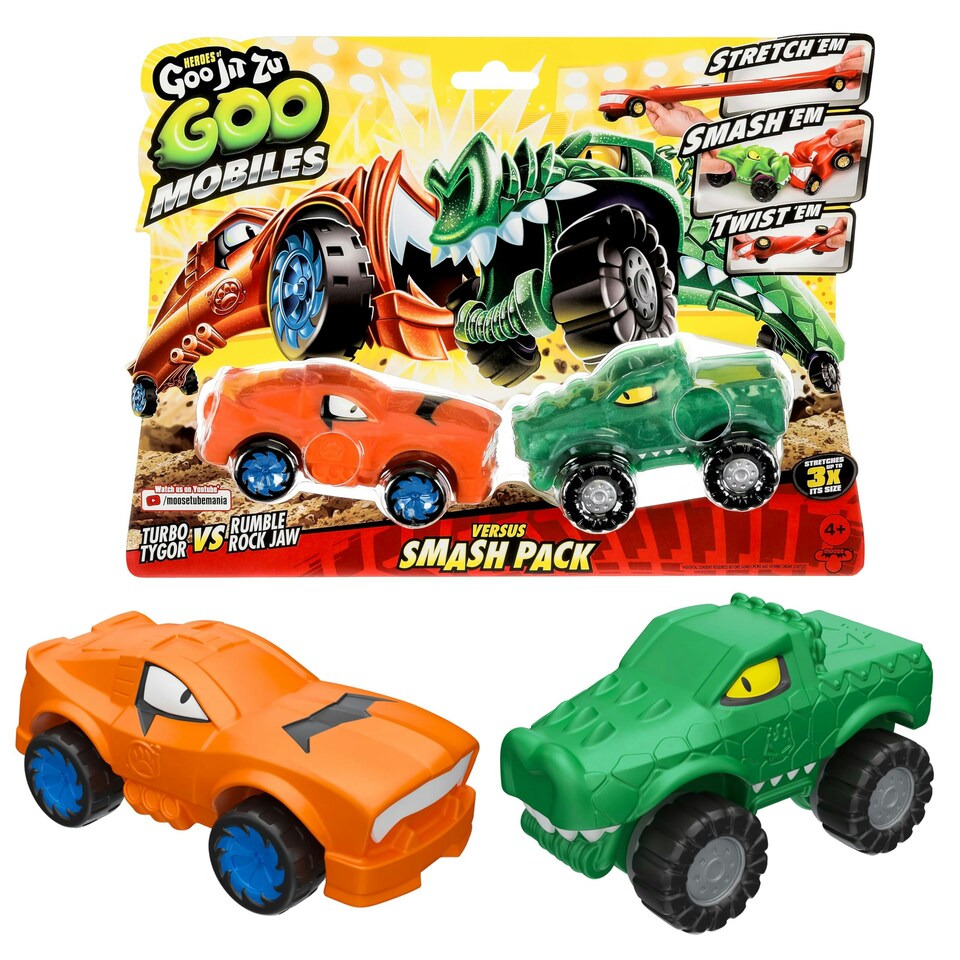 J! Heroes of Goo Jit ZuGoo Mobiles Tygor vs R Rock - Character Options