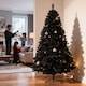image 1 of 12FT Black Alaskan Pine Christmas Tree | Black | Black