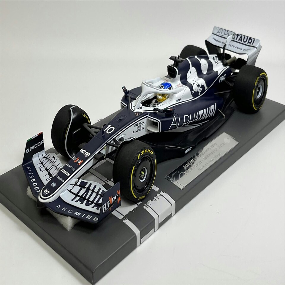 image 1 of Pierre Gasly Alpha Tauri Bahrain GP 2022 1:18 Scale Minichamps 117220110