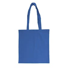 United Bag Store Recycled Cotton Tote Bag - Royal Blue - One Size