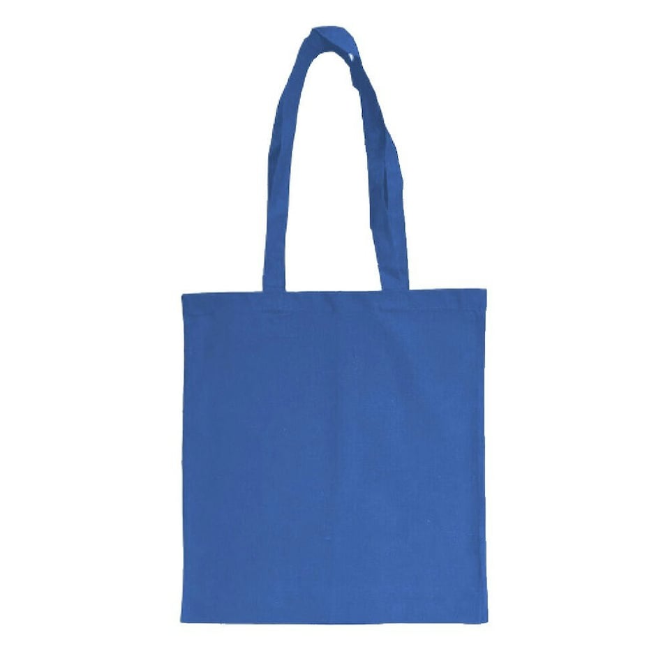 United Bag Store Recycled Cotton Tote Bag - Royal Blue - One Size