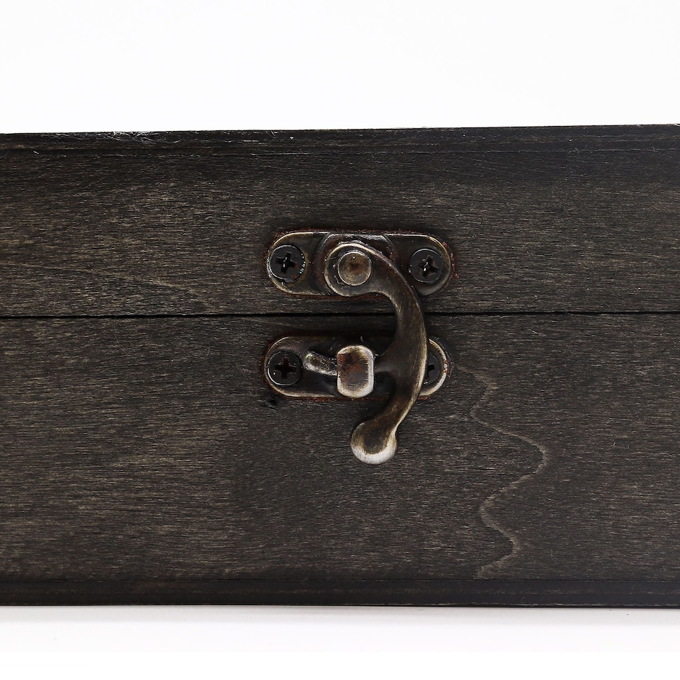 image 1 of Serenityy Vintage Grey Tea and Gift Hamper Box