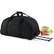 image 2 of BagBase Classic Wheelie Holdall / Duffle Travel Bag - Black - One Size