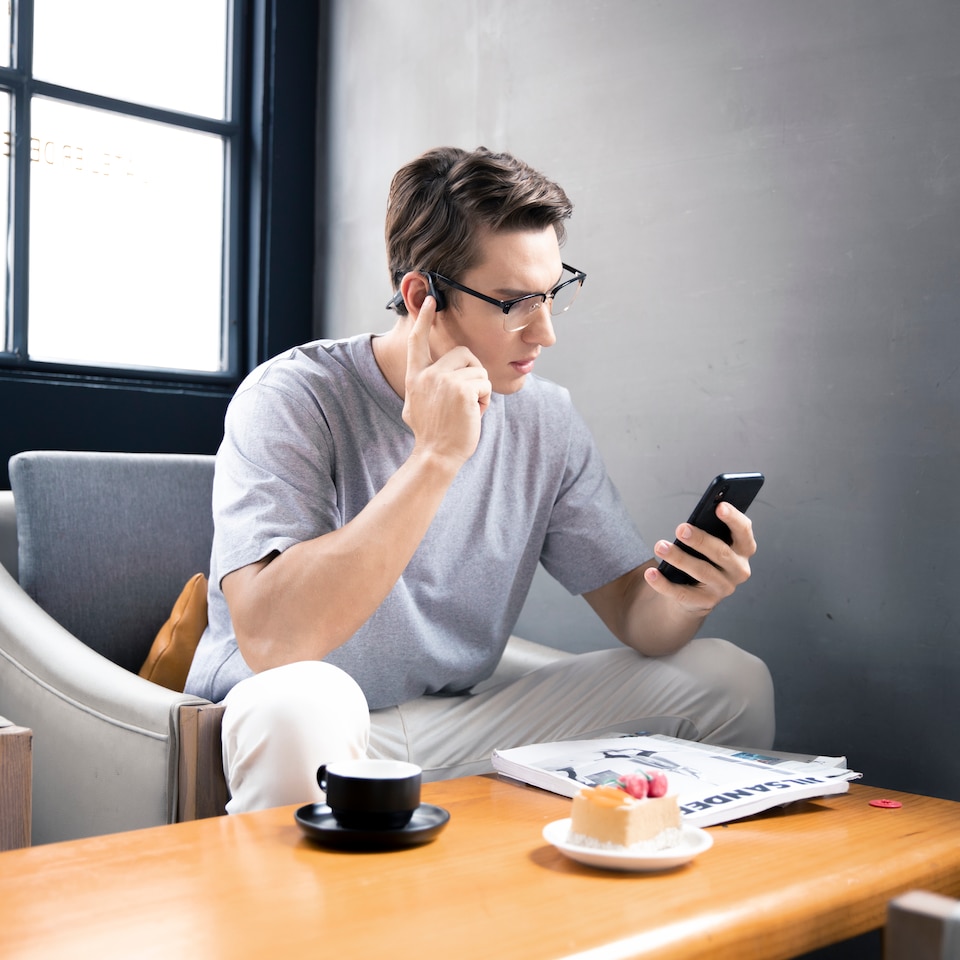 image 1 of Shokz OpenMove Blue