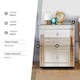 image 4 of Furniturebox Italian Mirrored Bedside Table