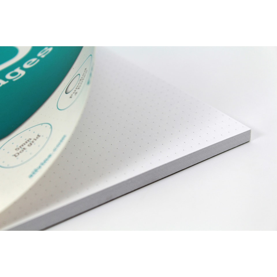 image 1 of Silvine A4 Ruled 5mm Dot Refill Pads 80 Leaves