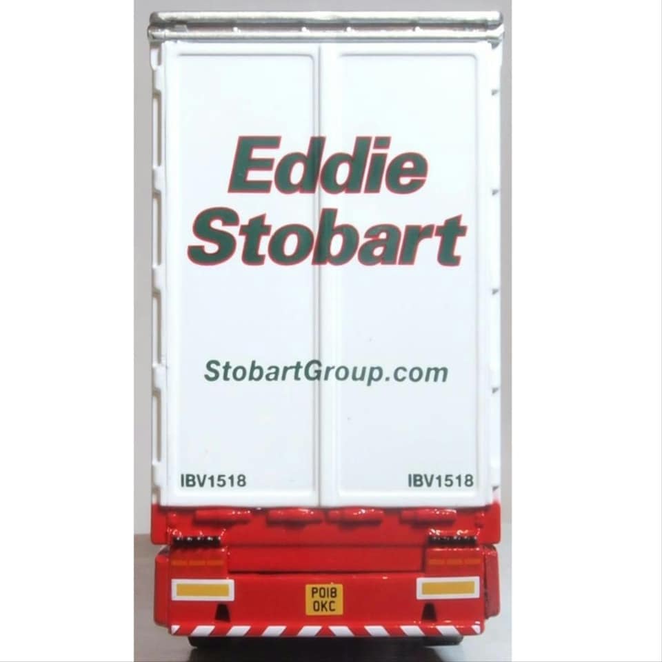 image 1 of Oxford Diecast Scania R Series Highline Box Trailer Stobart