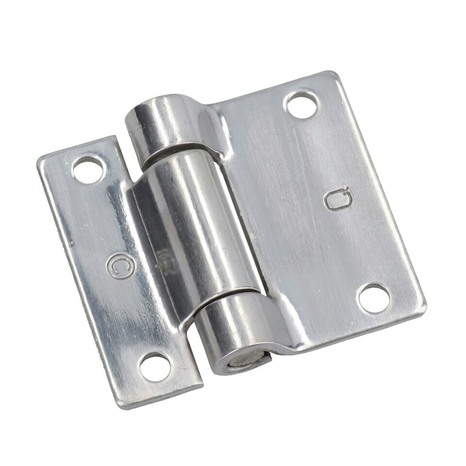 image 1 of Stainless Steel Hinge Heavy Duty 65x73mm Industrial Quality Door Hatch Locker Silver