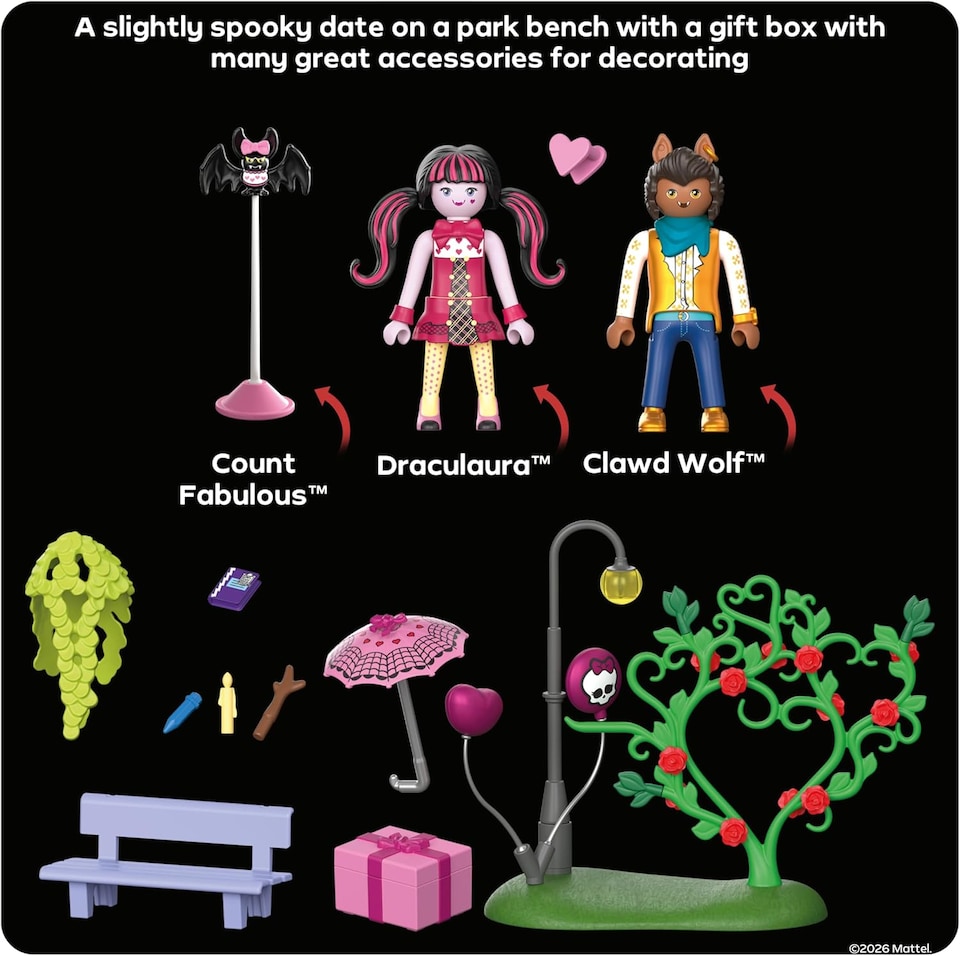 image 1 of Playmobil X Monster High Valentines