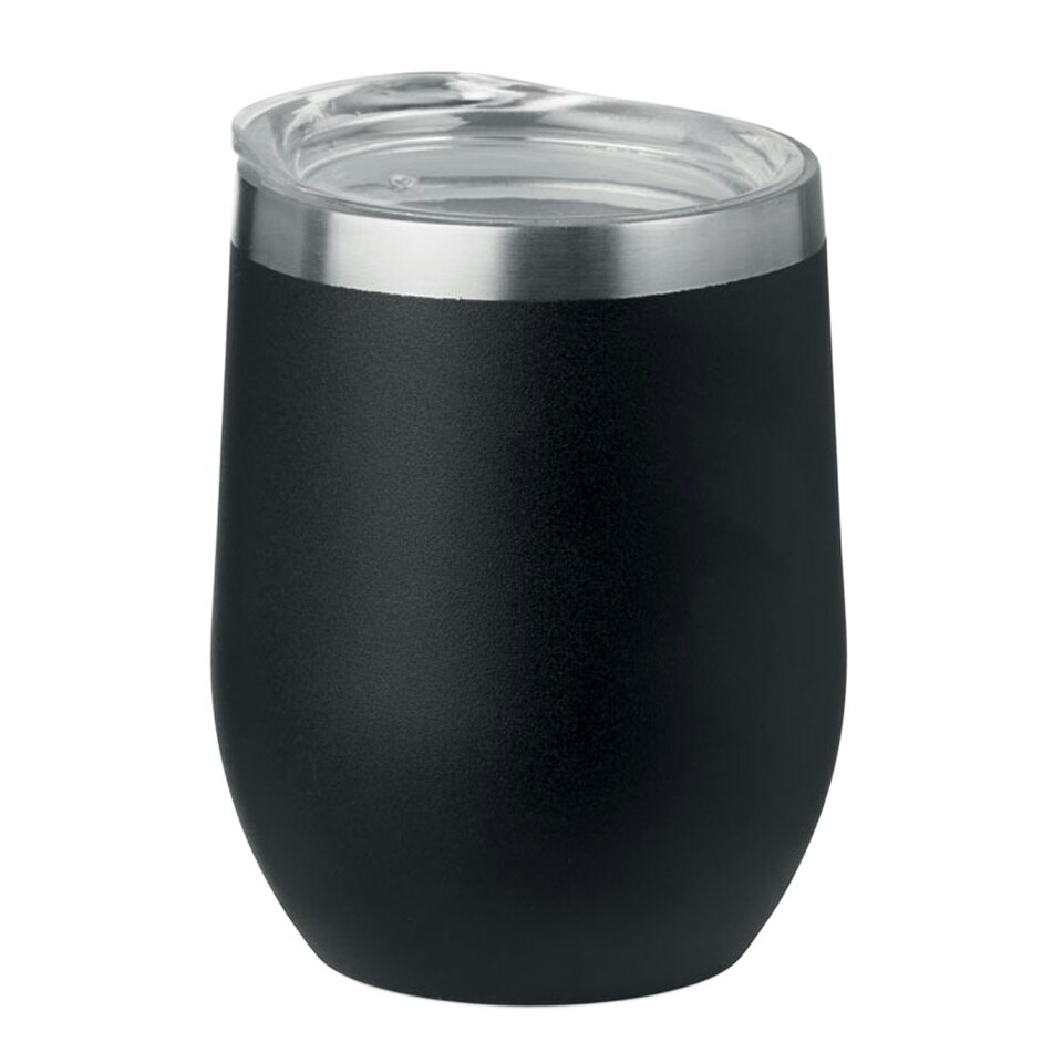 image 1 of MidOcean Chin Chin Double Wall 300ml Mug - Black - One Size
