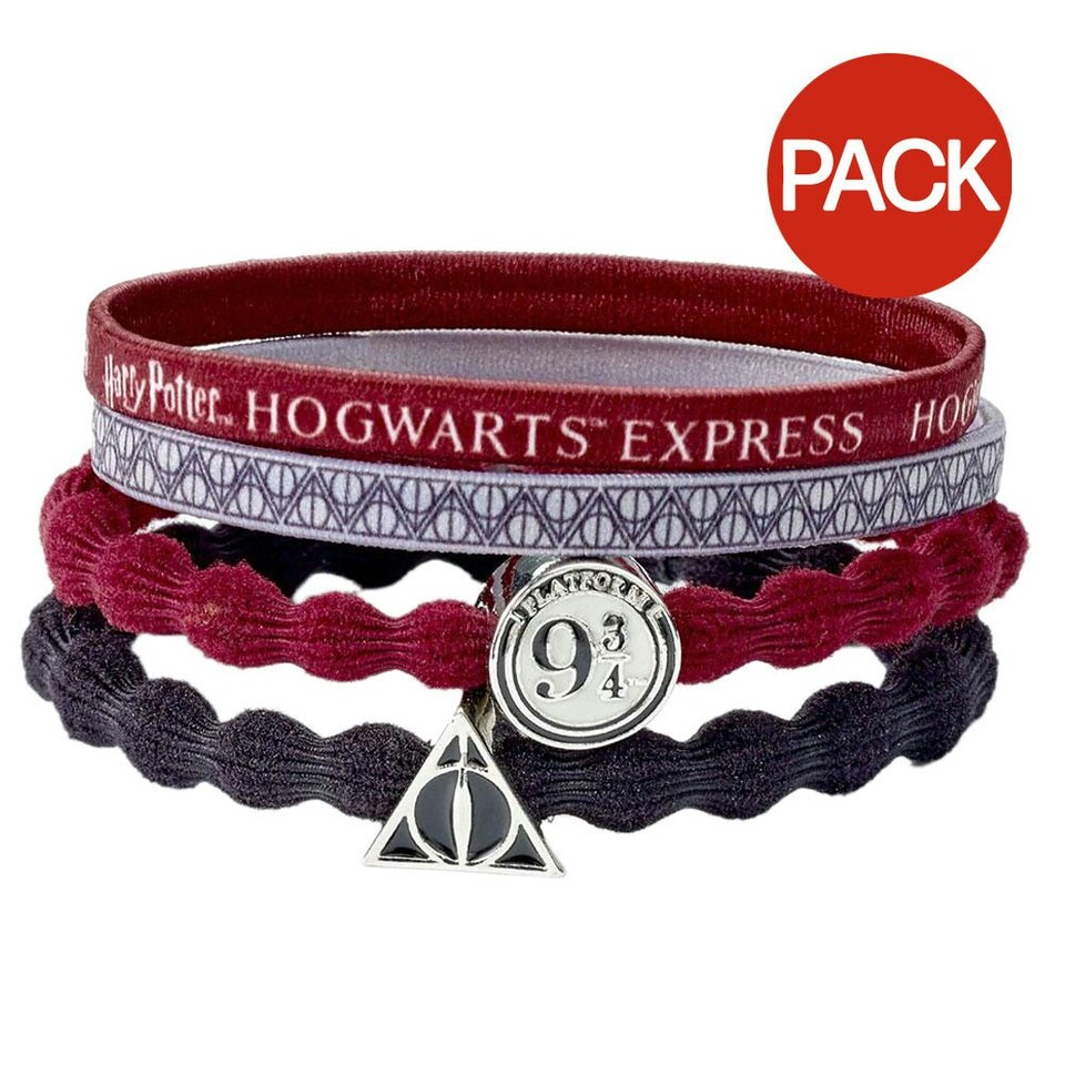 image 1 of Harry Potter Womens/Ladies Hairband Set (Pack of 4) - Multicoloured - One Size Multi