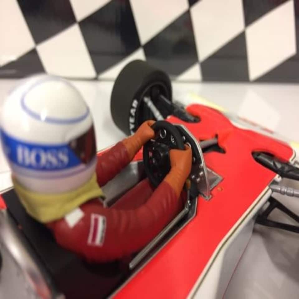 image 1 of Minichamps 530761832 McLaren Ford M23 J.Mass S African GP 1976 1:18 Scale