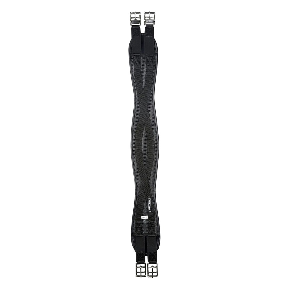 Kincade Shaped Anti Chafe Girth I - Black - 50 inches