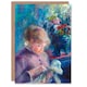 image 1 of Pierre Auguste Renoir Art Card Young Woman Sewing