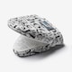 image 9 of Silicone Hot Grab Mini Oven Mitt, Hot Print Black | Black