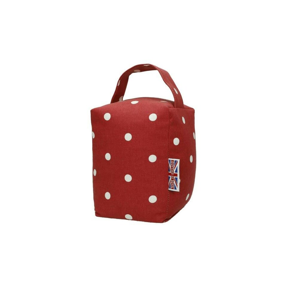 The Wheat Bag Co. Doorstop Dotty Red