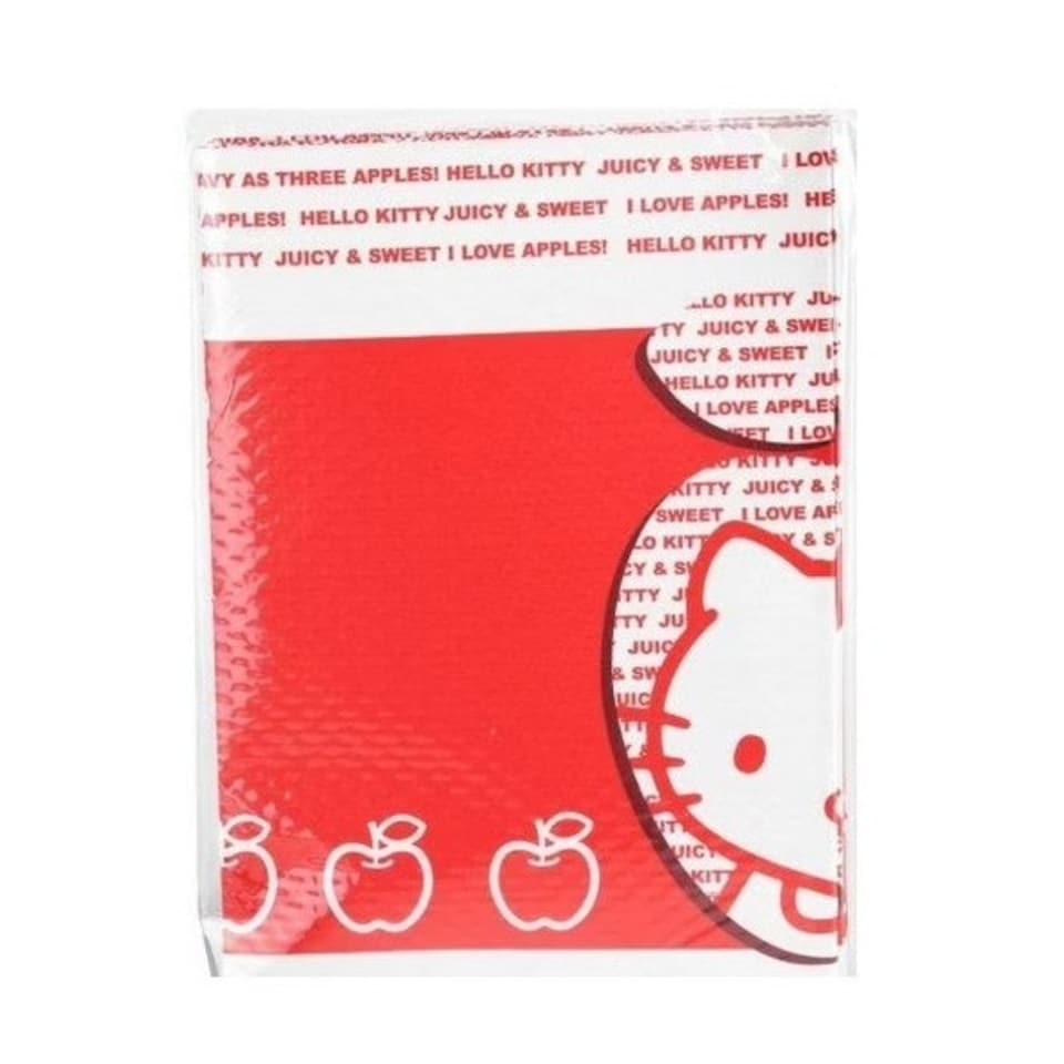 Hello Kitty & Friends Apple Party Paper Party Table Cover - Red/White - One Size