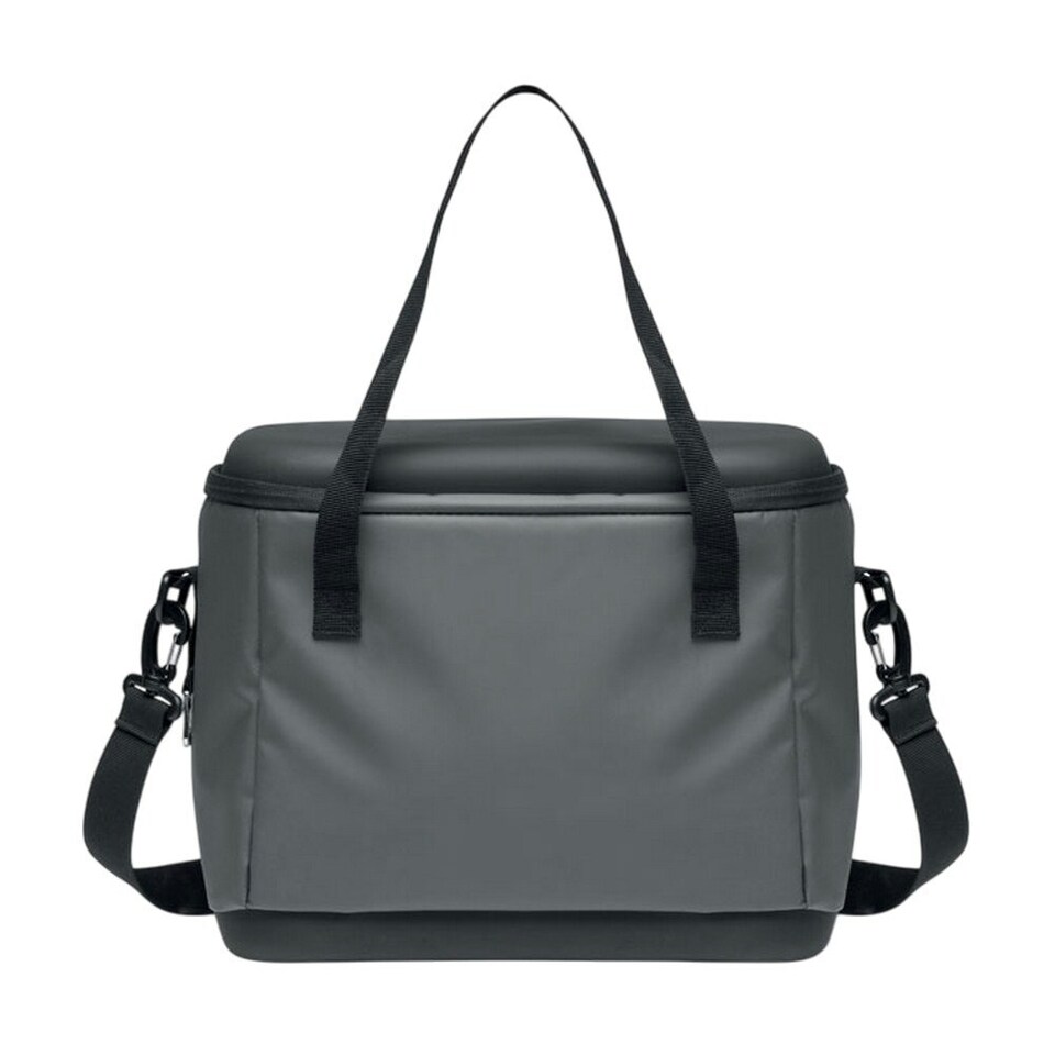 image 1 of MidOcean Coolin 40L Tarpaulin Cooler Bag - Stone Grey/Black - One Size | Grey | One Size