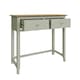 image 3 of Taberno 2 Drawer Dressing Table Sage Green Green