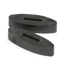 Shires Silicone Rein Stops Black | Size: One Size
Colour: Black