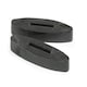 image 1 of Shires Silicone Rein Stops Black | Size: One Size
Colour: Black