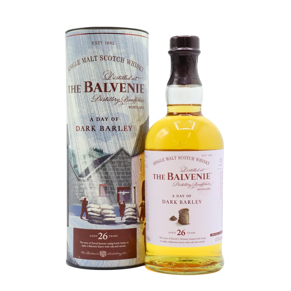 Balvenie - Stories No. 3 - A Day Of Dark Barley Single Malt Scotch 26 year old Whisky