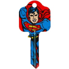 DC Comics Superman Door Key - Blue/Red - One Size