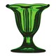 image 1 of Green Glass Coloured Sundae Dish Green