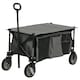 image 1 of Outsunny Folding Wagon Garden Cart Collapsible Camping Trolley for Outdoor