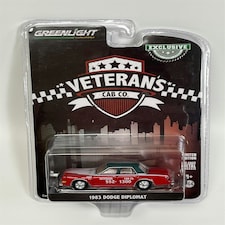 1983 Dodge Diplomat Veterans Cab Co 1:64 Scale Greenlight 30283